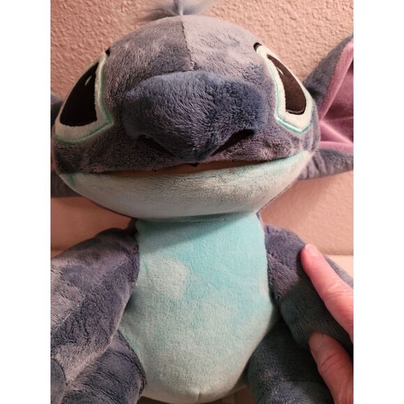 Disney Stitch Build A Bear Lilo & Stitch Plush Approx 11" open mouth - Picture 6 of 9